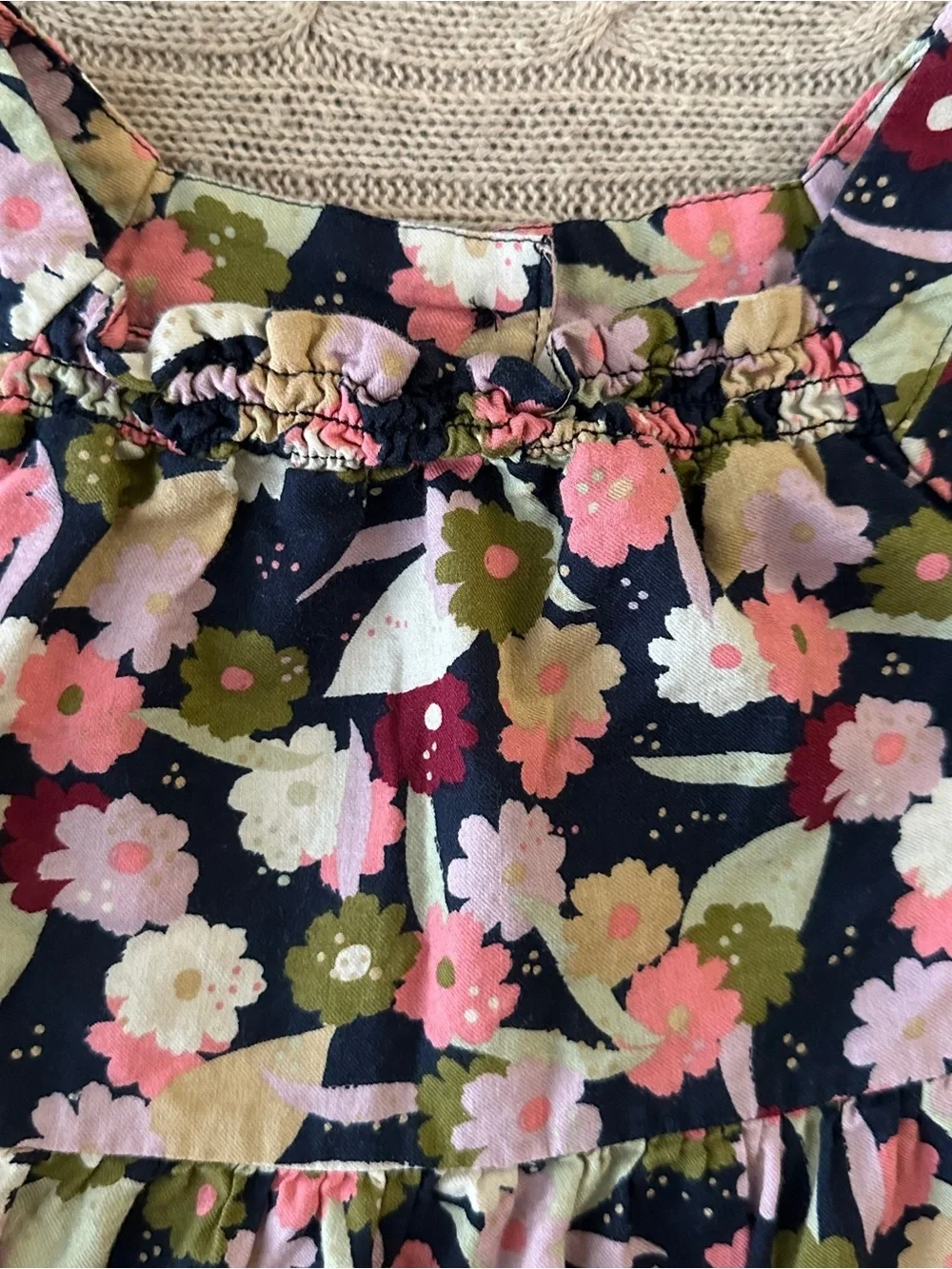 NWOT Carter's 2pc Baby Girl Dress Set, Florals, 24 Months